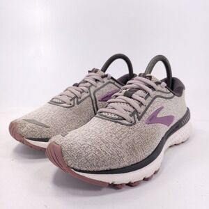 Brooks Adrenaline GTS 20 Athletic Lace Up Shoe Womens Size 6.5 1202961B030 White